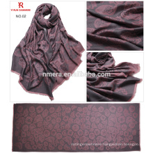 Pure wool jacquard shawl SWB0001 unique pattern of spot sales lady scarf